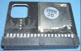 Extra image of Secure Digital (SD) to IDE adaptor (40way female IDE connector and power connector) for motherboard socket mounting